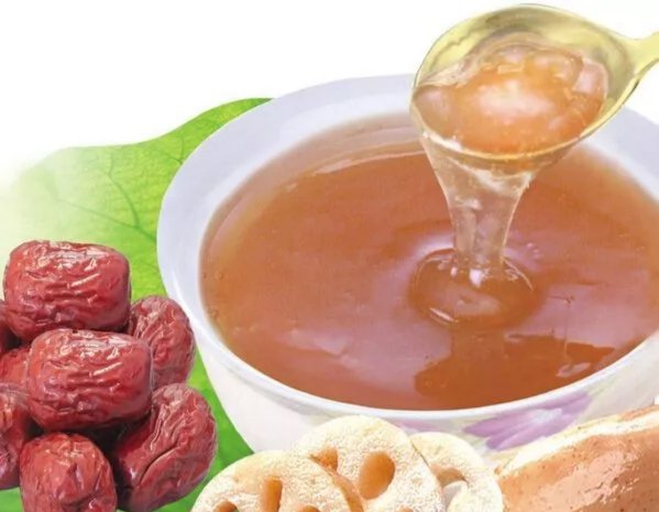 莲藕番茄汤成品图