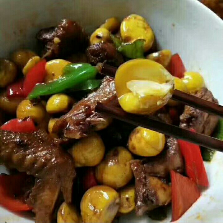 锥栗美食制作示例