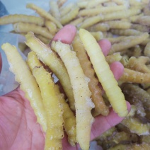 豆虫，今年新货，单体熟冻，散装，个头均匀颜色浅黄，肉质饱