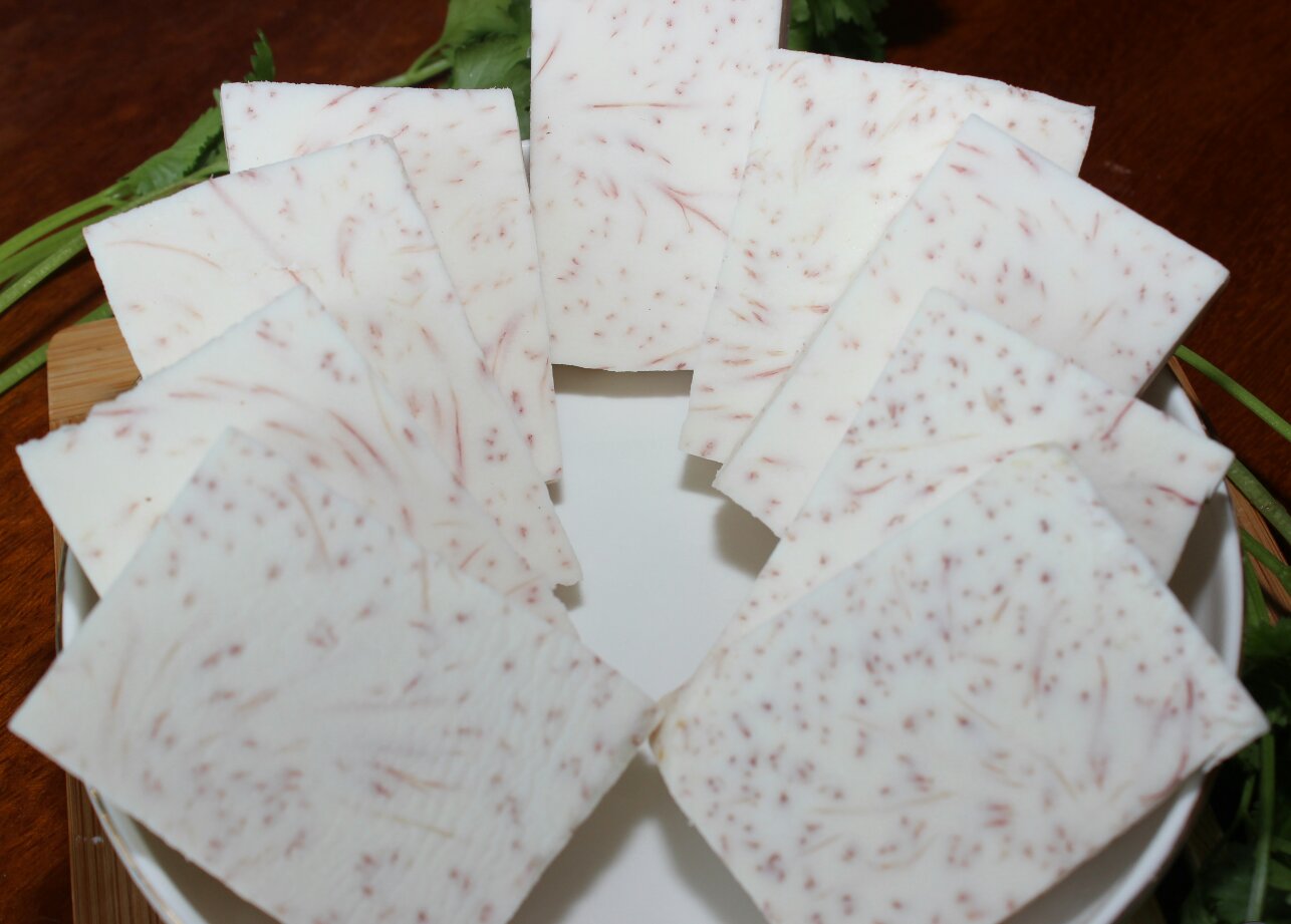荔浦芋头烹饪成品展示