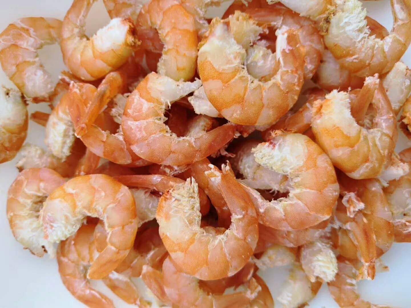 茄子与虾的烹饪过程图