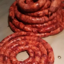 手工制作土猪腊肉香肠