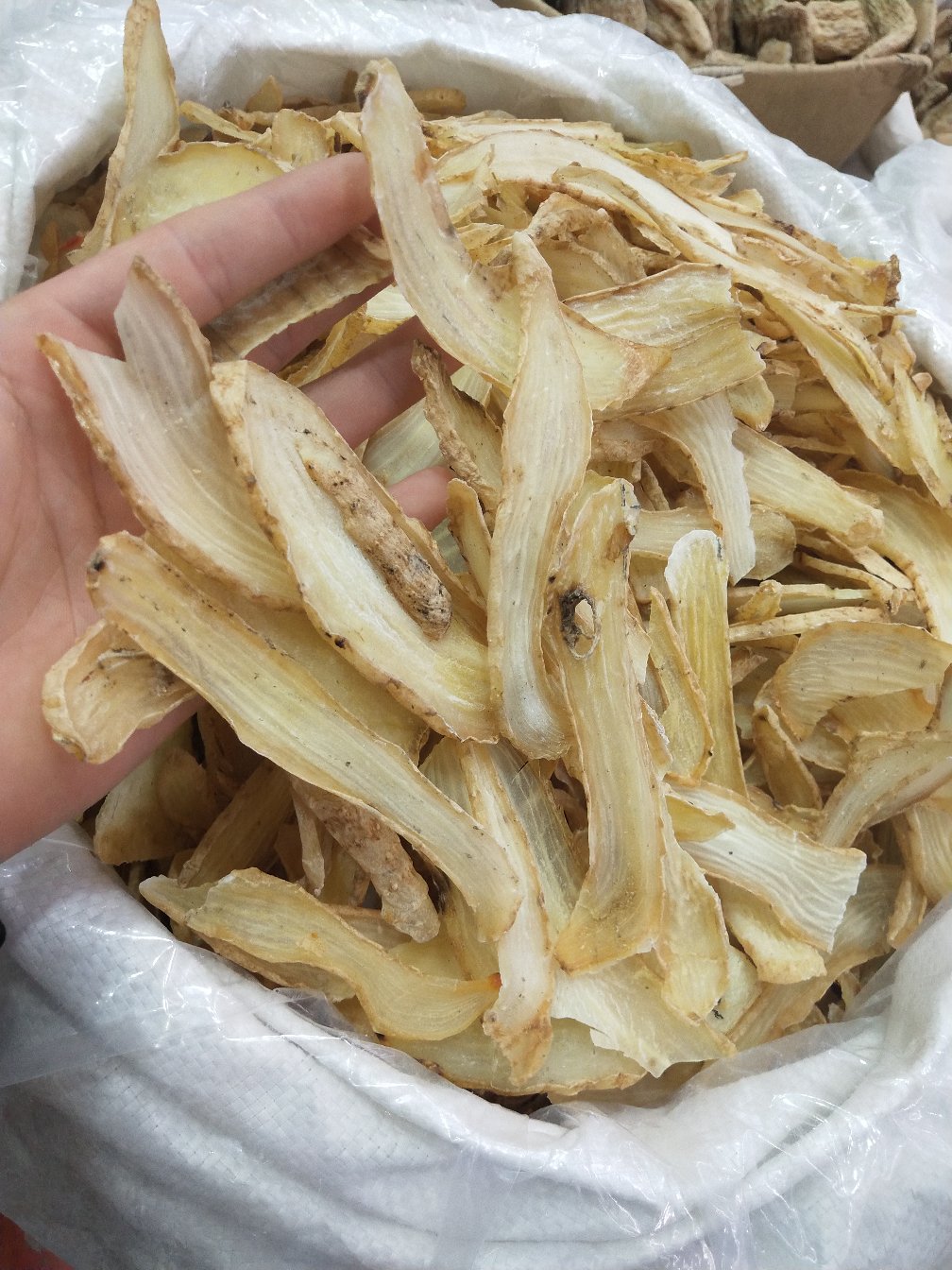 天麻片无硫一二级货