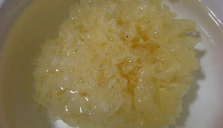 冷水泡发对比图