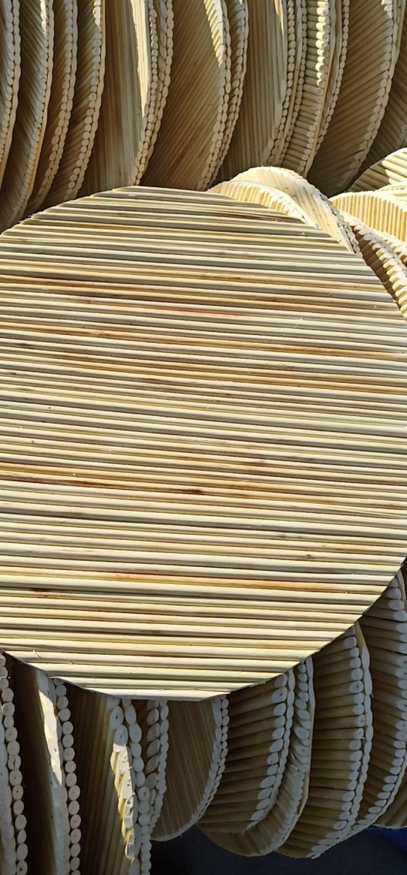 高粱杆盖帘饺子帘竹子盖帘柳木菜板加工批发