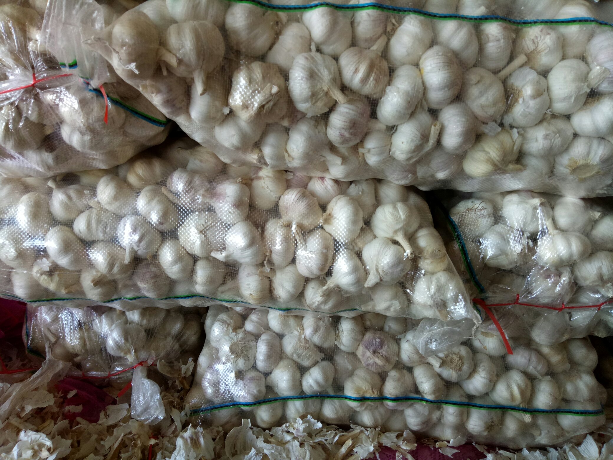 红头蒜分级包装与电商发货现场