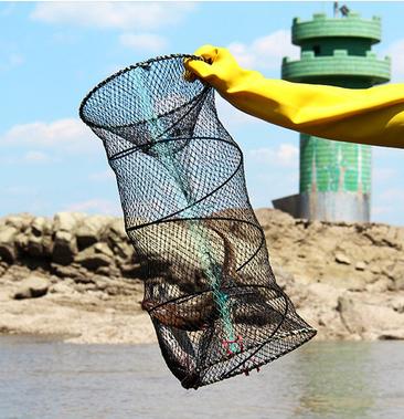 地笼渔网〈包邮〉厂家批发订做渔笼鱼笼弹簧笼螃蟹笼捕鱼笼渔