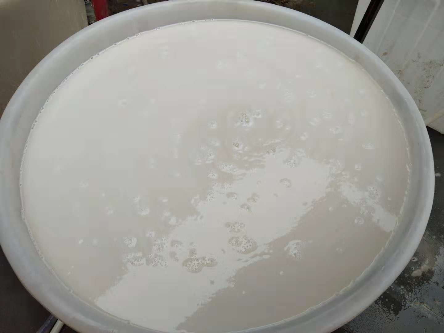 木瓜魔芋粉冲泡成品图,展示粉剂冲泡后的色泽与质地 木瓜魔芋粉冲泡成品图