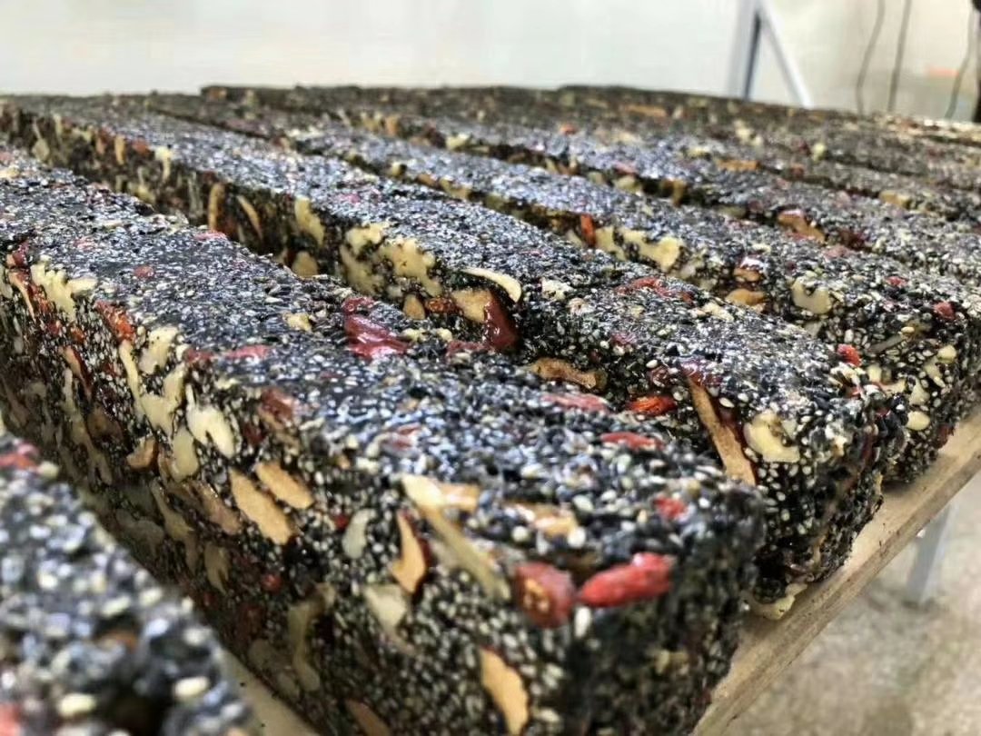 黑芝麻深加工产品展示台