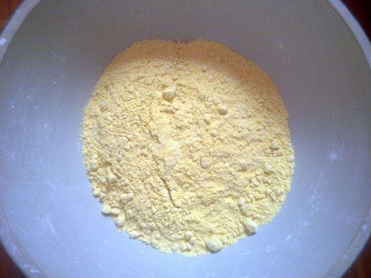 水果玉米饺子成品图