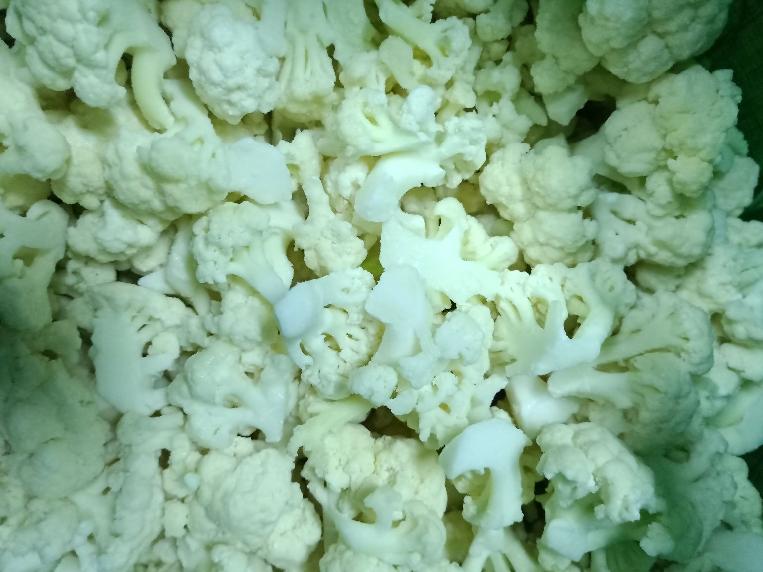 菜花烹饪过程示意图
