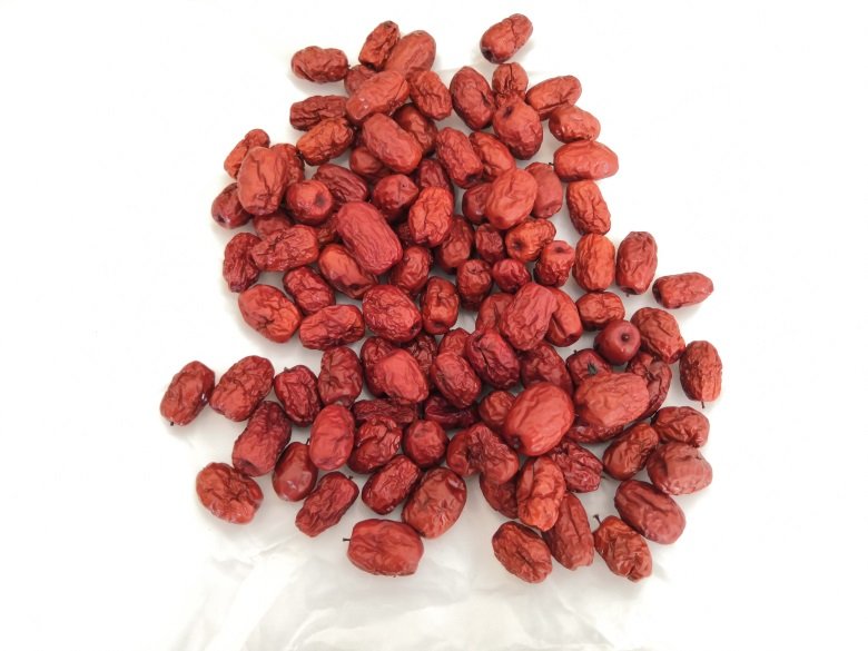 灰枣与其他红枣对比图