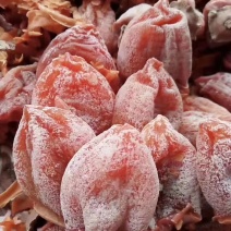 正宗的富平柿饼天然降霜甜而不腻