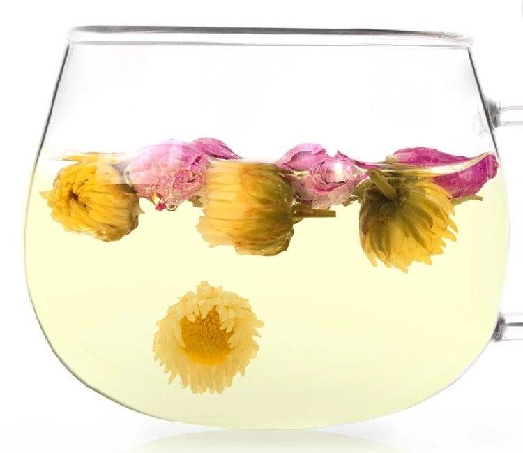胎菊茶冲泡过程