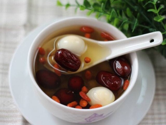 姜面红糖粥成品图