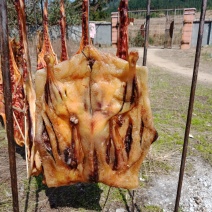 农村自制南乡腊鸭