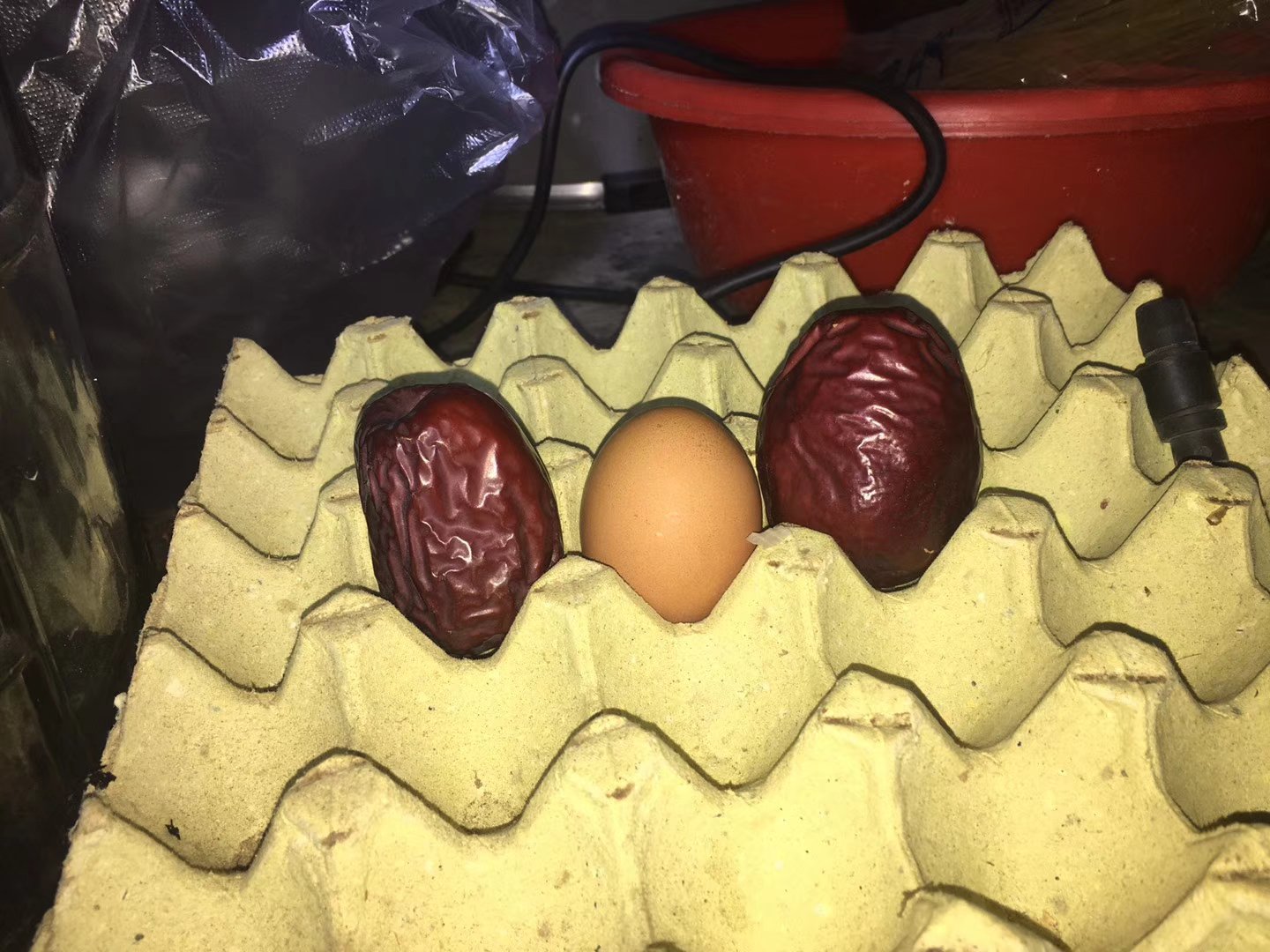 长枣与普通圆枣对比图