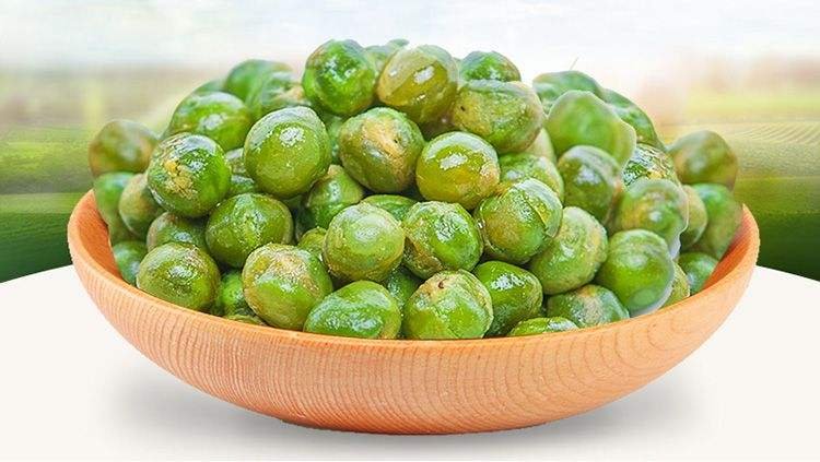 青豌豆煮汤成品展示