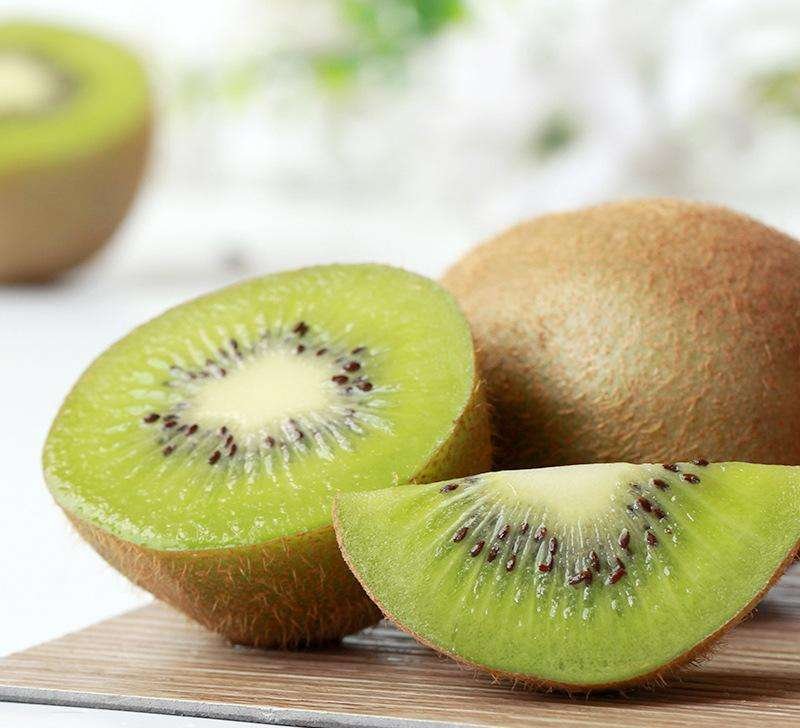 海沃德猕猴桃切面特写