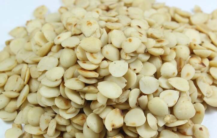 松子烘焙前后微观结构变化