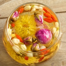 组合花茶玫瑰菊花枸杞组合花茶包气血泡水喝的饮品男女美容