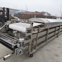 特氟龙带条形凉皮河粉米粉一体机