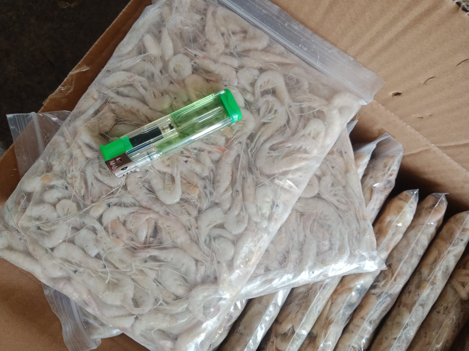 对虾保鲜方法示意图