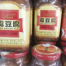 恩施特产咸丰腐乳无油霉豆腐250半斤一瓶