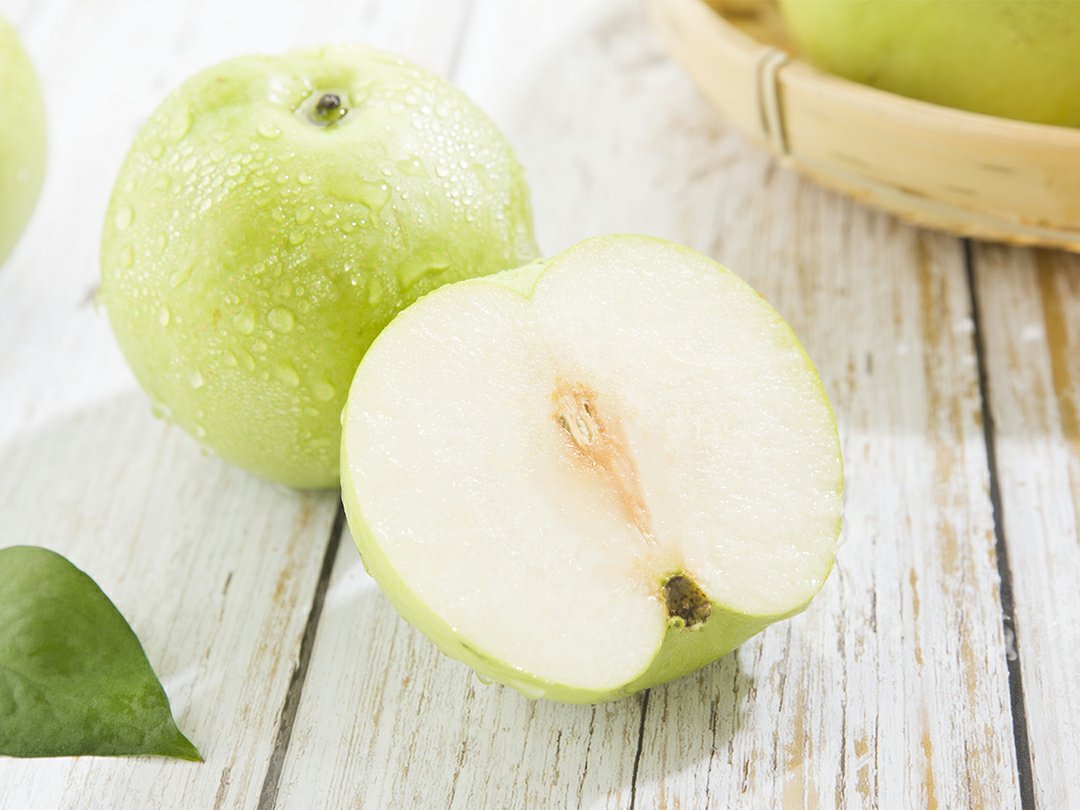 绿宝石梨切面展示图