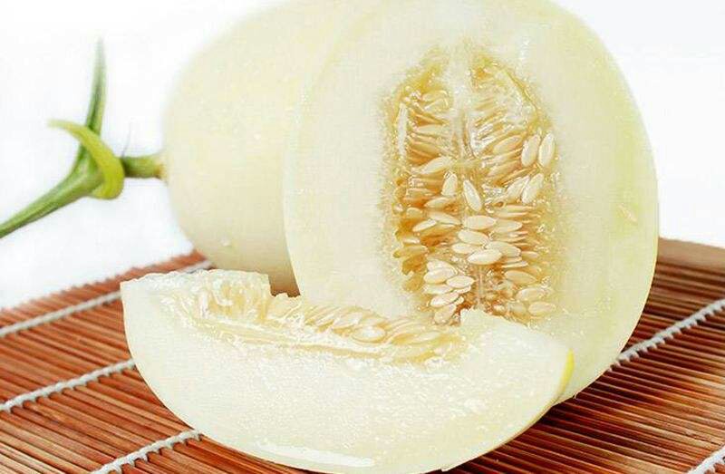 白梨瓜整体外观特写