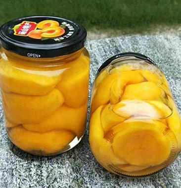 手工糖水黄桃罐头砀山特产新鲜玻璃瓶装水果罐头无防腐添加孕