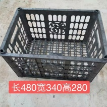 全新黑色塑料筐，水果筐一次性水果筐，红薯筐，辣椒筐