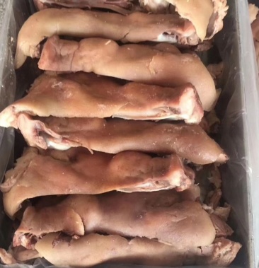 半片新鲜半熟去骨猪头肉猪脸肉一箱20斤9片饭店卤菜食材