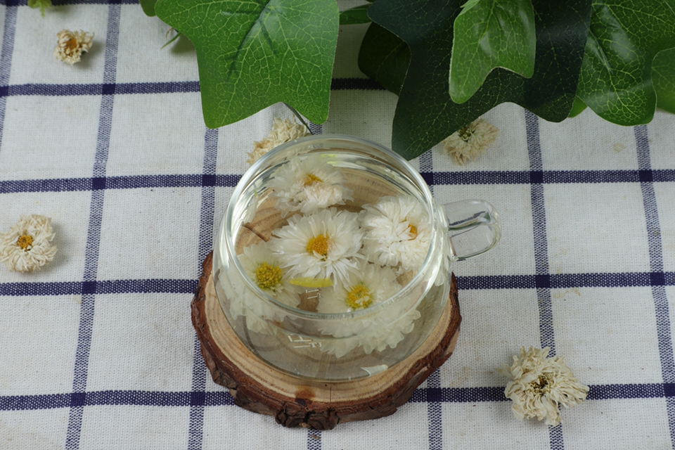 子姜菊花茶成品展示