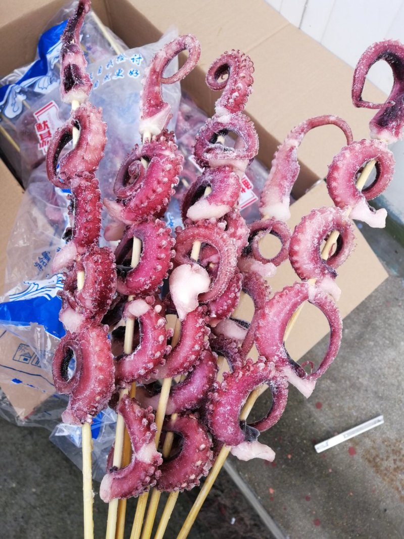 山东烟台芝罘区鱿鱼 165.00元/件凤舞串章鱼串