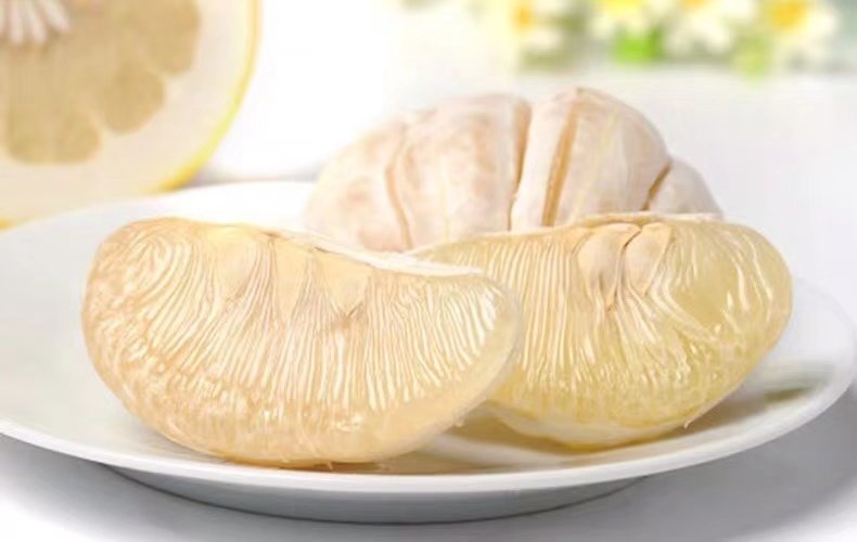 成熟沙田柚特写