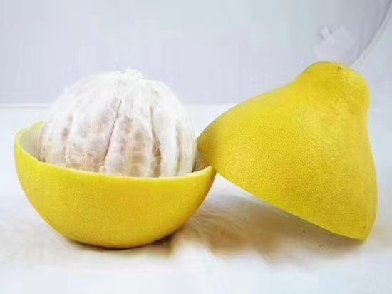 沙田柚切开示意图