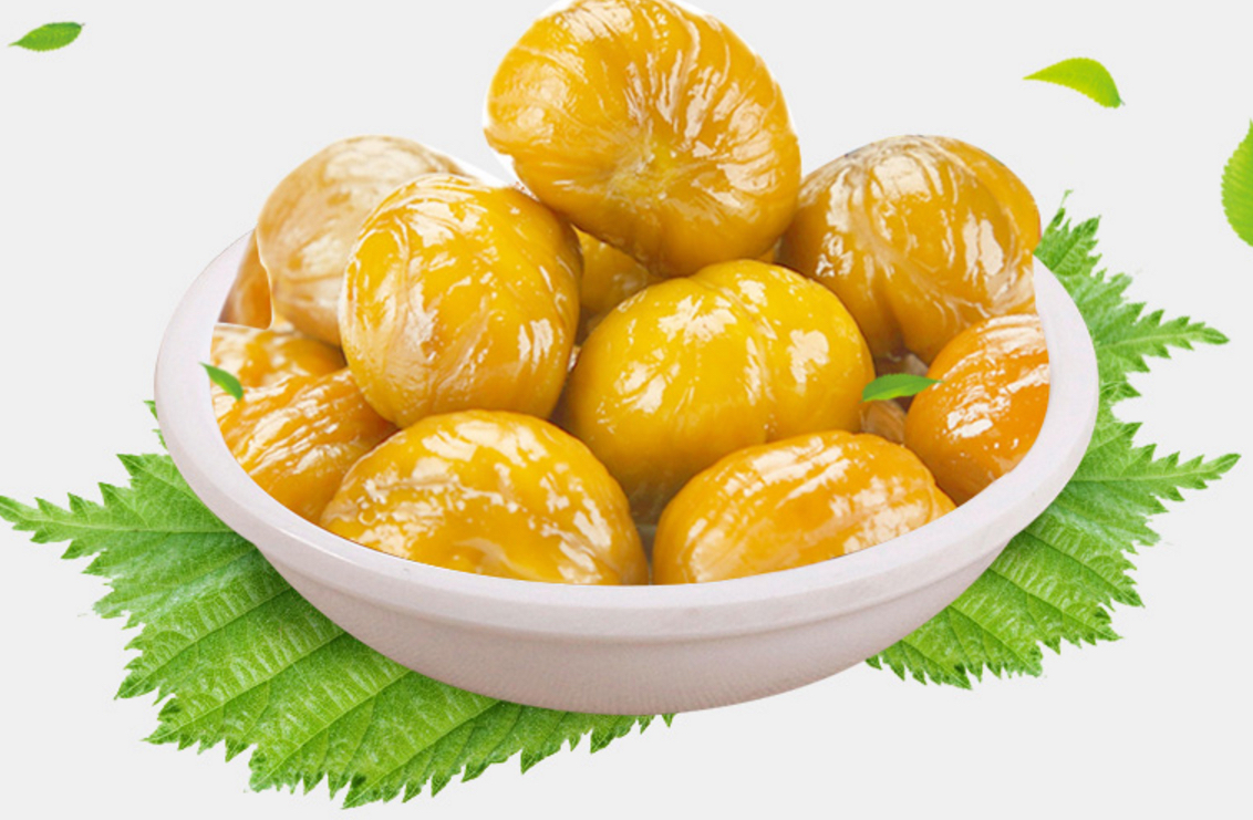 板栗与主食搭配示意图