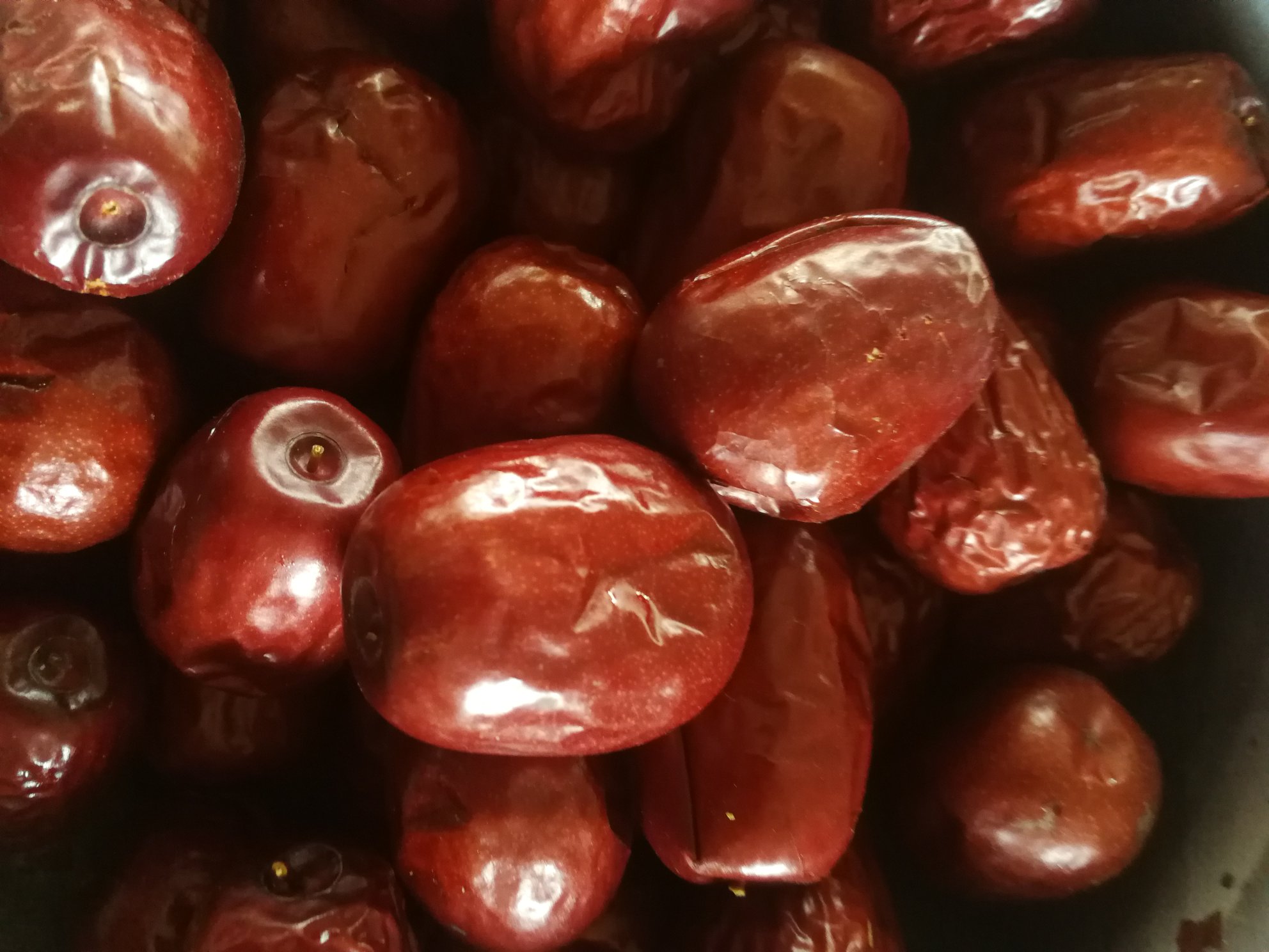 新疆和田长枣果园实景