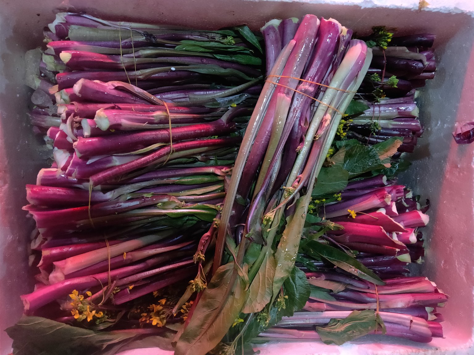 红菜苔农贸市场摊位展示