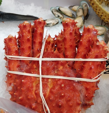 智利熟冻长刺帝王蟹饱满优质