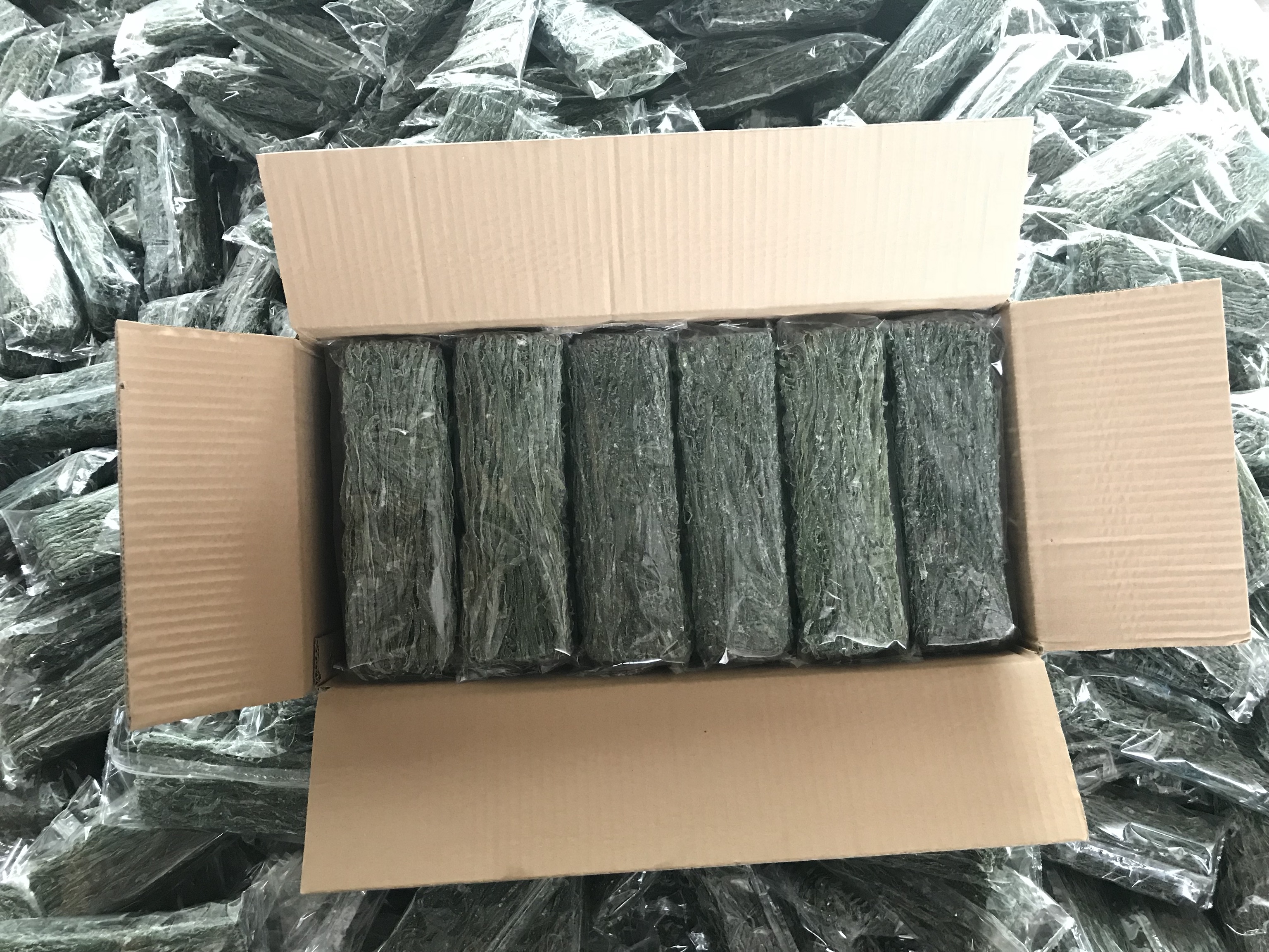 干海带的包装和储存方式