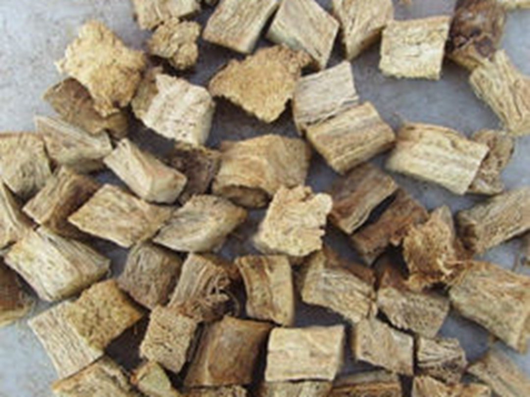 葛根切片药材图