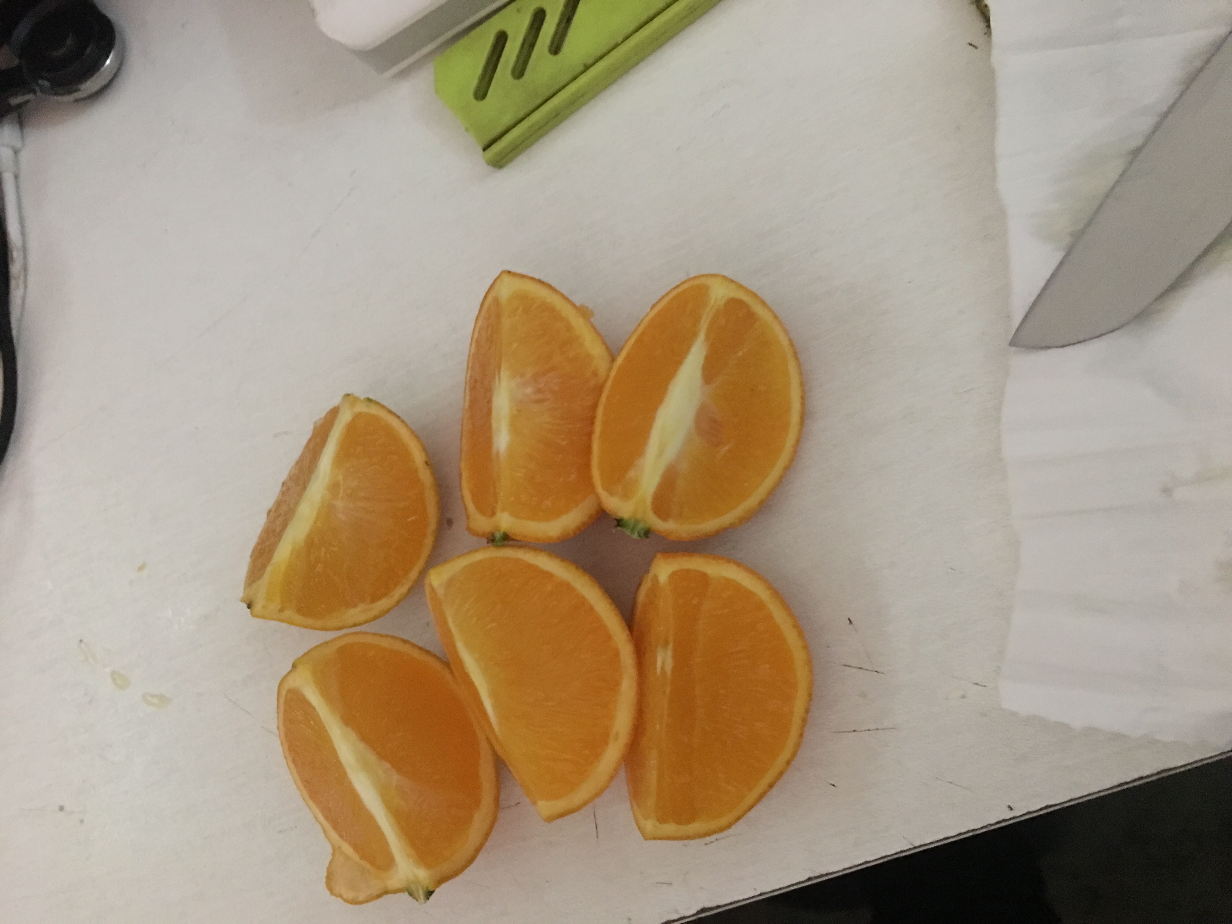 挑选和处理冰糖橙