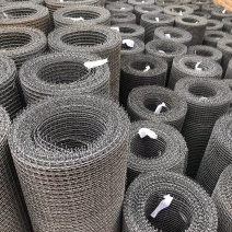 120丝1.1公分白钢轧花网，镀锌钢丝轧花网，围栏钢丝网
