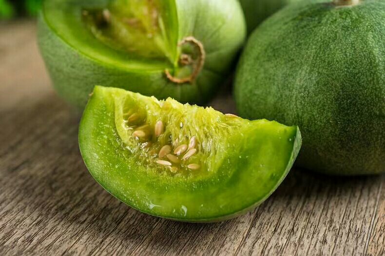 绿宝甜瓜外观展示