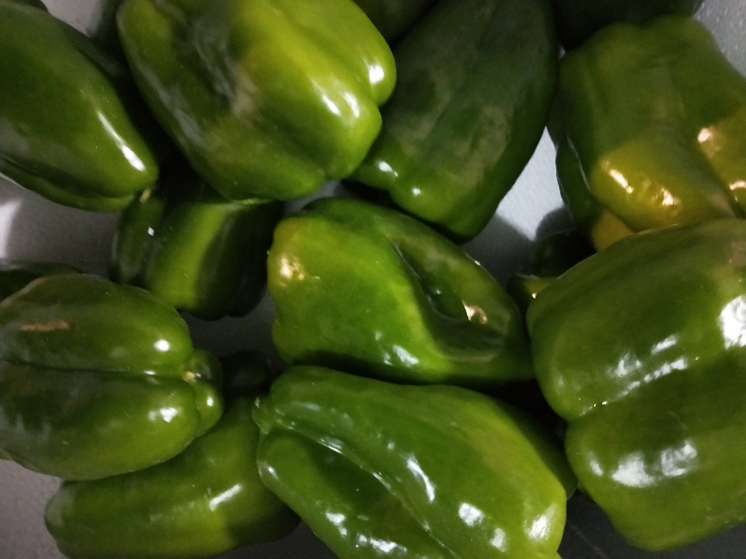 圆椒特写照片