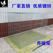 加密加粗鸽子养殖笼兔笼鸡笼家用鹌鹑笼镀锌铁丝笼运输笼大号