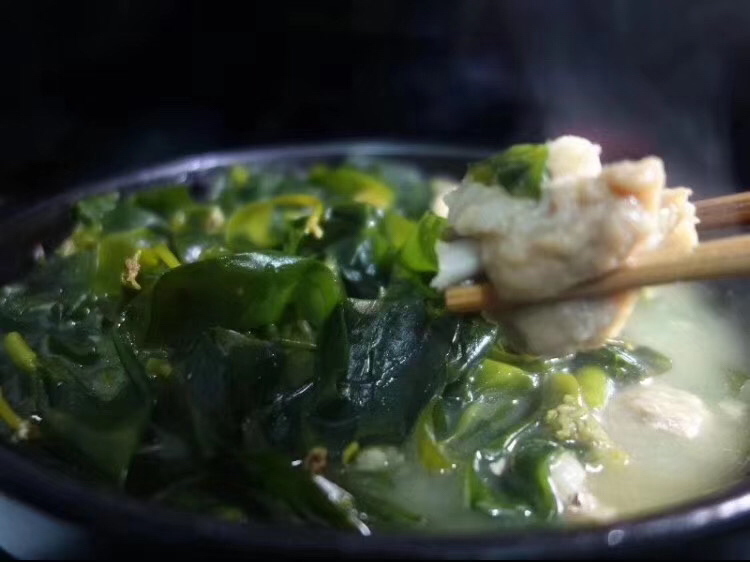 海带汤与碘元素检测图示