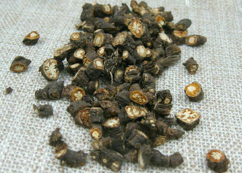 北柴胡药材切片展示